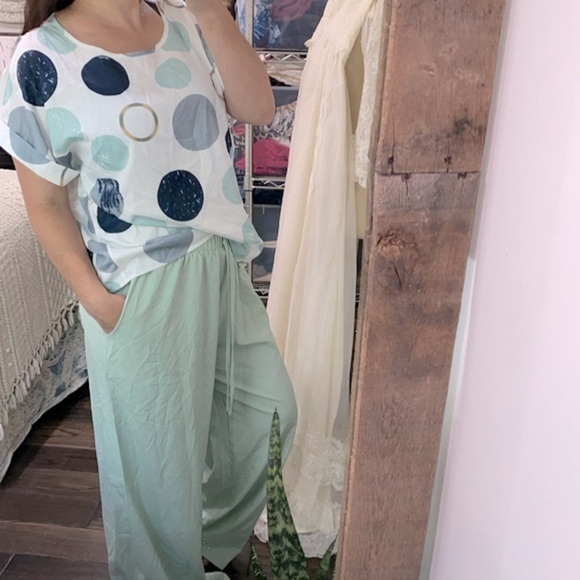 Boho XLarge pant suit lounge cozy set - Picture 1 of 8